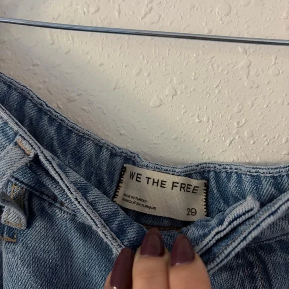 FREE PEOPLE GUESSING GAME RELAXED TROUSER JEANS NWT - Picture 11 of 12